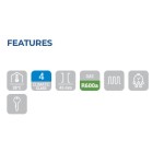 Ψυγείο παγκος με 4 συρτάρια (ΑΝΟΞΕΊΔΩΤΗ ΕΠΙΦΑΝΕΙΑ ΕΡΓΑΣΙΑΣ & ΣΥΡΤΑΡΙΑ) CRD 94A - GN1/1